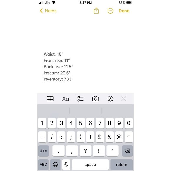 Lululemon hi rise black side pocket yoga leggings 8 - Picture 8 of 8